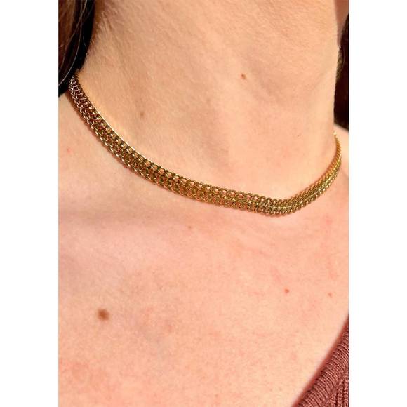 Kristalize Blaise Gold Necklace main image 1